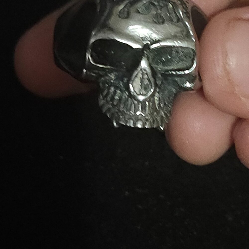 Flame Skull Ring - image 2